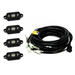 4pcs / lot car LED light kit for Ford by Baja Designs Universal White Rock Light Kit.