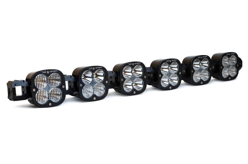 Baja designs xl linkable led light bar - set of four leds on white background