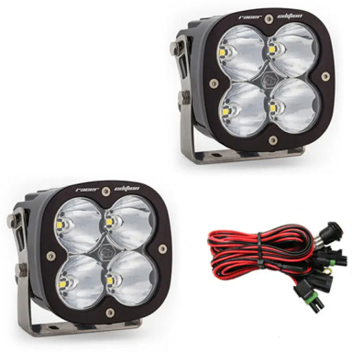 Baja Designs XL Racer Edition LED Light Pods - Clear, High Speed Spot Pair.