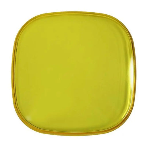 Yellow square plate in Baja Designs XL Rock Guard - Amber