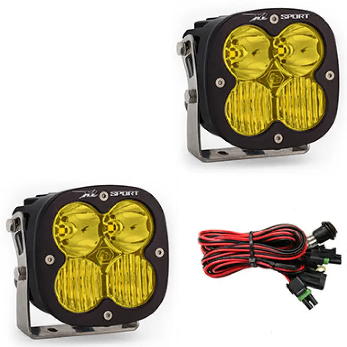 Baja Designs XL Sport Series Driving Combo LED Light Pods - Amber