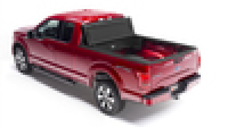 Red toy car displayed with bak 00-16 toyota tundra bak box 2 on white background