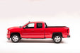 Red truck parked on white surface - bak 04-14 chevy silverado 1500 5ft 8in bed bakflip mx4 matte finish