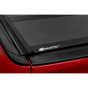 Red car with roof rack mounted, bakflip mx4 matte finish.
