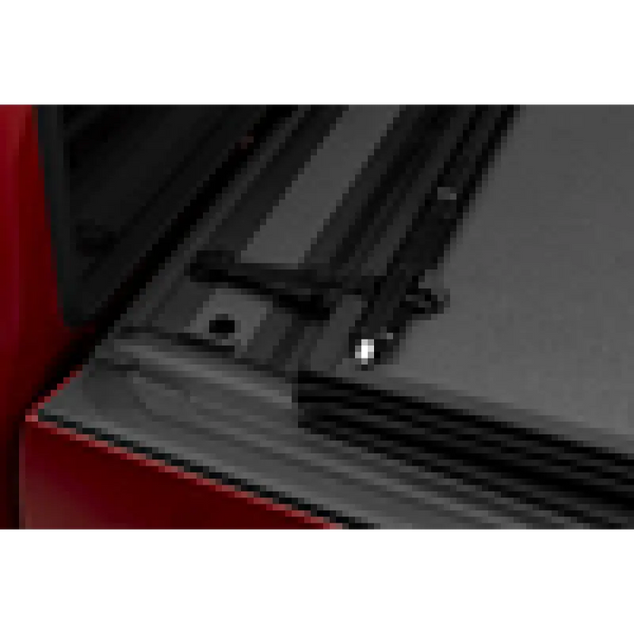 BAKFlip MX4 Matte Finish Side Door of Red Car.