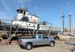 Toyota tundra parked in lot with bakflip g2 truck bed cover