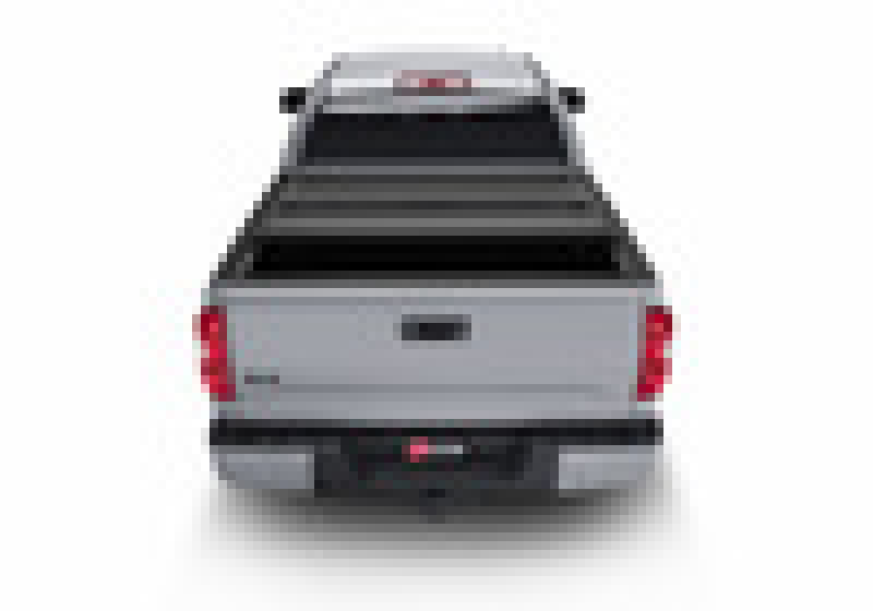 Grey 2020 ford f-150 rear view in bakflip mx4 installation instructions