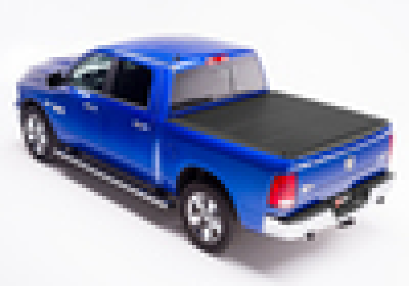 Blue truck with black bed cover - bakflip mx4 matte finish for dodge ram 1500 5ft 7in bed