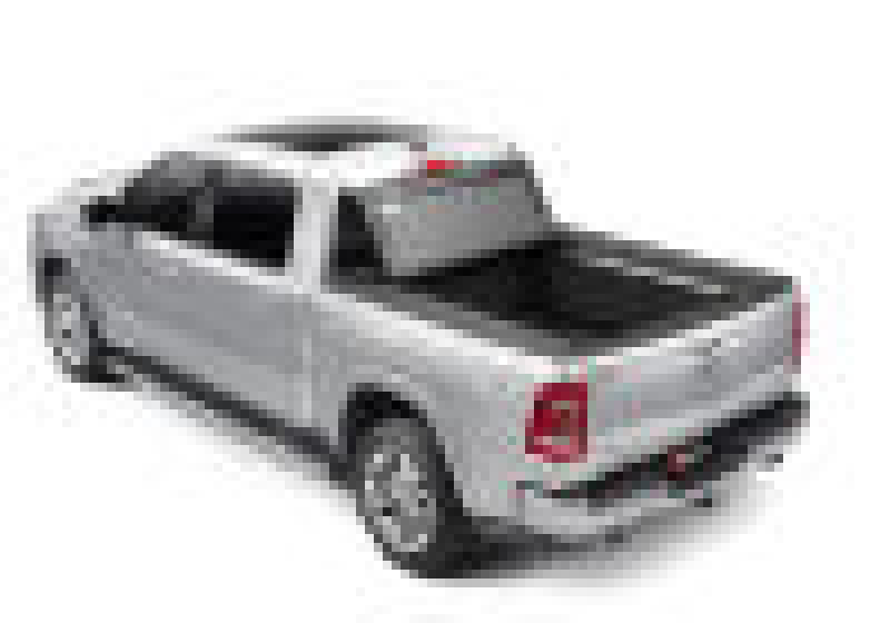 Toy car remote control displayed in bak 09-18 dodge ram 1500 5ft 7in bed with ram box bakflip mx4 matte