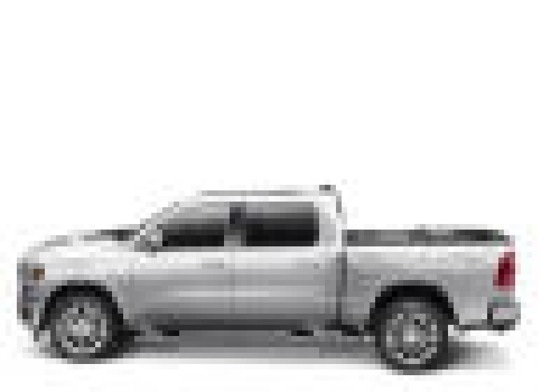 White pickup truck with black roof, bakflip mx4 matte finish installation instructions