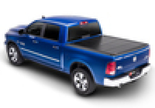 Blue truck with black bed cover - bakflip g2 for 09-18 dodge ram 1500 (19-20 classic) 5ft 7