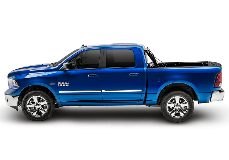 Blue truck with white background - bakflip g2 for dodge ram 1500 with ram box 5ft 7in bed