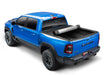 Blue truck with black bed cover - bak revolver x2 for 6ft 4in truck bed installation step