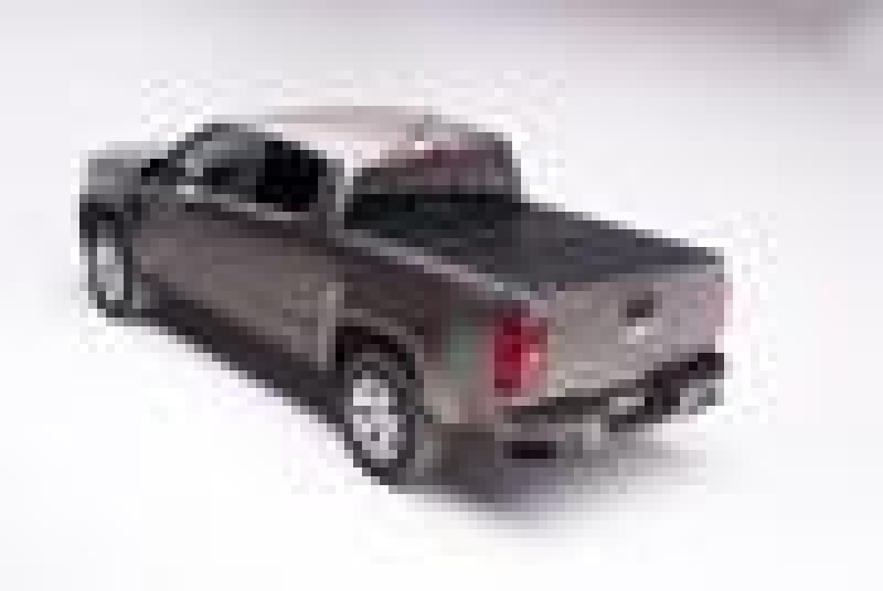 Black car with red lights on truck bed - bak 15-20 chevy colorado/gmc canyon 5ft bed bakflip g2