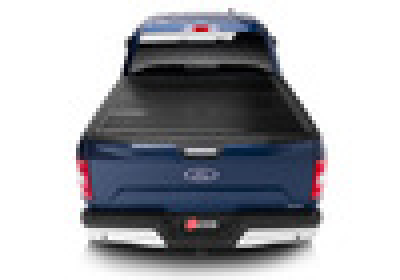 Blue car rear bumper on bak 15-20 ford f-150 fibermax