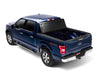 Blue truck bed cover for ford f-150 - bakflip fibermax