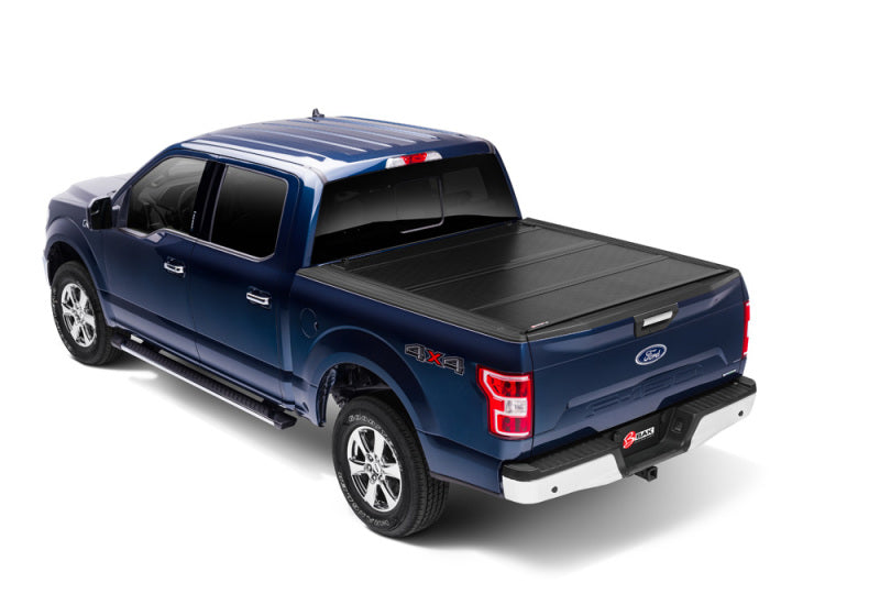 Blue ford f-150 truck bed cover bakflip g2 installation instructions