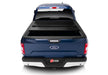 Blue ford truck bed cover for 15-20 ford f-150 with bakflip g2