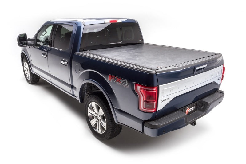 Ford f-150 with bak revolver x2 truck bed cover