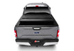 Gray ford f-150 truck bed cover with matte finish - installation instructions included