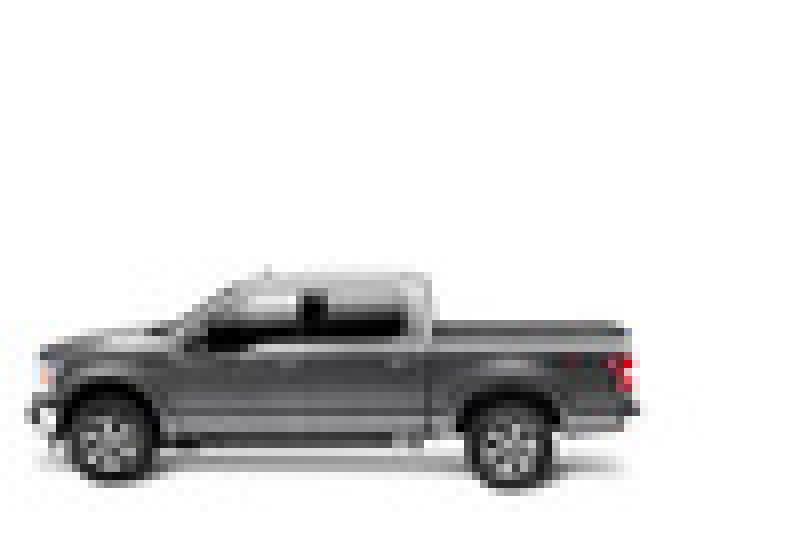 Black truck on white background - bakflip mx4 for 15-20 ford f-150 8ft bed, matte finish