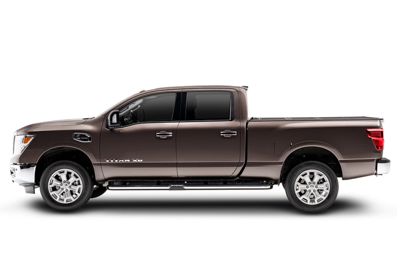 Brown truck with white background - bakflip mx4 matte finish for nissan titan xd