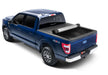 Ford super duty 8ft truck bed with revolver x2 tonneau cover on white background