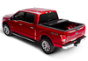 Red pickup truck with open bed: bak 17-23 ford super duty 8ft bed bakflip g2