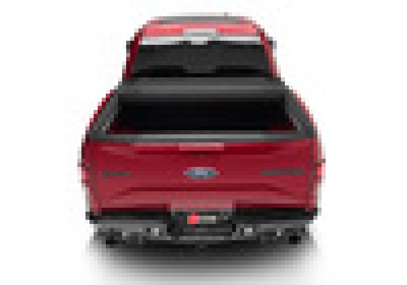 Red 2020 ford escape rear view featured in bak revolver x4s 6.10ft bed cover