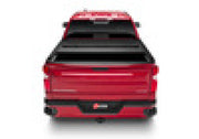 Red car rear view with bak 19-20 chevy silverado 1500 6ft 6in bed bakflip mx4 matte finish