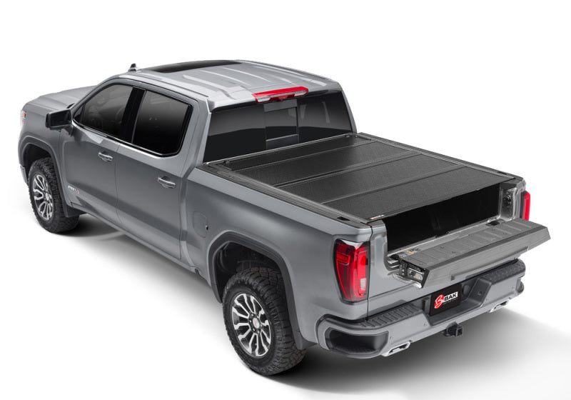 Bakflip f1 truck bed cover installed in chevy silverado 5ft 8in bed