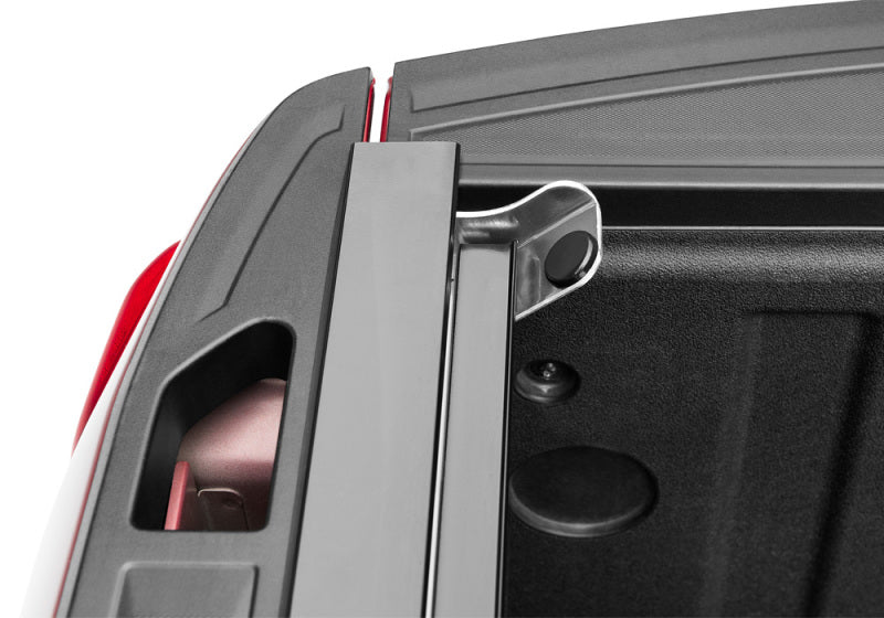 Close up of a person in backseat of chevy silverado 5ft 8in bed revolver x2