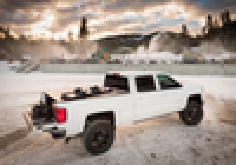 Bak revolver x2 for chevy silverado 5ft 8in bed - white truck with red tail
