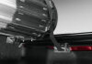 Black and white photo of a chevy silverado 5ft 8in bed revolver x2 car