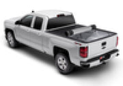Bak revolver x2 for chevy silverado 5ft 8in bed: white pickup truck with black bed