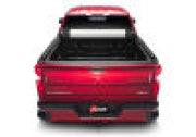 Red chevy silverado 5ft 8in bed revolver x2 with hood open