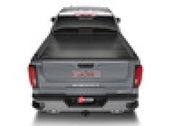 Grey chevy silverado 6ft 6in bed truck with bakflip g2 cover