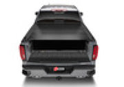 Black chevy silverado truck bed cover by bakflip g2