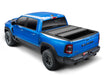 Blue truck with black bed cover - bak 19-20 dodge ram 1500 mx4 matte finish