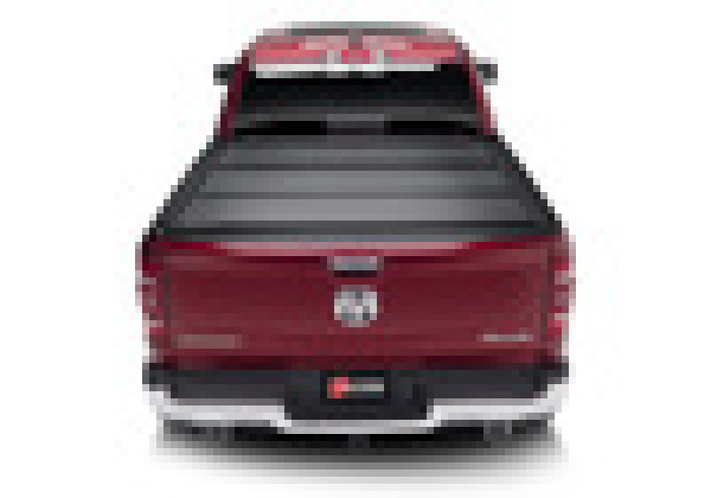 Red car rear with bak 19-20 dodge ram 1500 mx4 matte finish