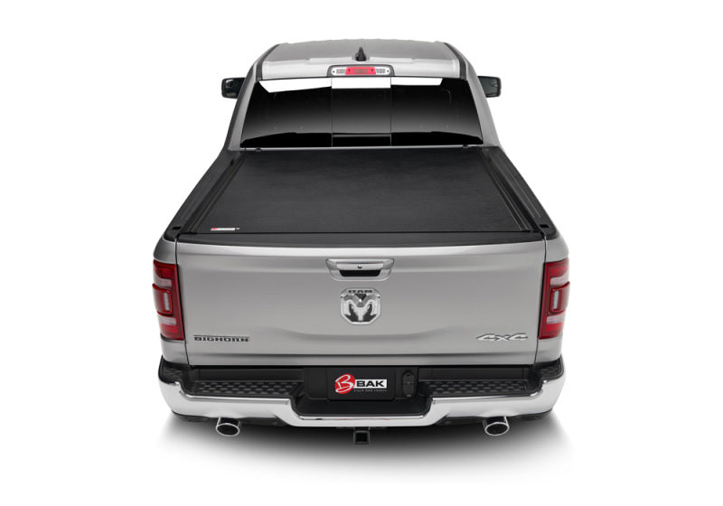 Silver ram truck back end with 5ft 7in bed revolver x2 display
