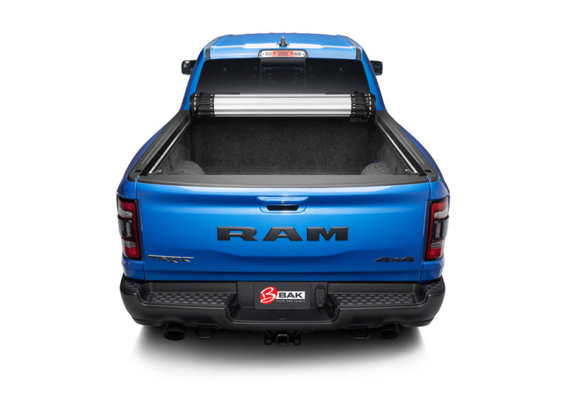 Blue 2019 ram rambo truck with 5ft 7in bed revolver x2