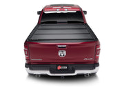 Red ram truck with bakflip mx4 matte finish