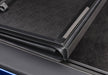 Truck bed cover for dodge ram with open door