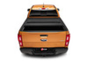 Rear view of bak 19-20 ford ranger 5ft bed bakflip mx4 matte finish truck bed cover