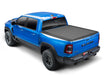 Blue truck with black bed cover - bak revolver x4s 5.7ft bed cover for 19-21 dodge ram (new body style