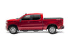 Red truck on white background bakflip mx4 matte finish for gm sierra 1500 with carbon pro bed