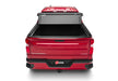 Red truck with open trunk box on bakflip mx4 for 19-21 gm sierra 1500 (carbon pro bed)