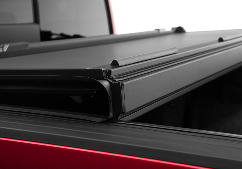 Truck with black bed cover - bak 19-21 gm sierra 1500 (carbon pro bed) 5ft 8in bed bakflip