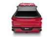 Red car rear view on bak 19-21 gm sierra 1500 with matte finish